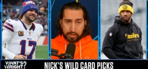 Nick's Wild Card Picks: Steelers cover, Bills win, Rams upset Vikings in Arizona | What's Wright?