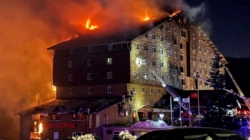 Turkish authorities arrest nine over ski resort hotel fire that killed 76