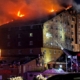 Turkish authorities arrest nine over ski resort hotel fire that killed 76