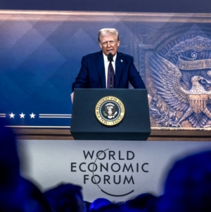 Trump says he’ll ask Saudi Arabia to invest $1 trillion in the U.S. in wide-ranging Davos address