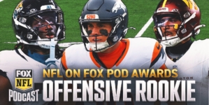 Jayden Daniels, Brian Thomas Jr. and Bo Nix headline NFL on FOX’s rookie award | NFL on FOX Pod