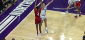 Ace Bailey sinks corner 3-pointer as Rutgers take 43-35 lead over Northwestern at halftime