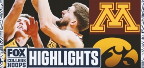 Minnesota Golden Gophers vs. Iowa Hawkeyes Highlights | FOX College Hoops