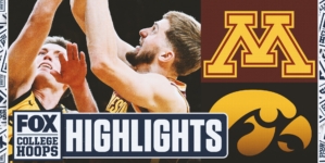 Minnesota Golden Gophers vs. Iowa Hawkeyes Highlights | FOX College Hoops