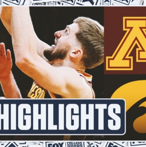 Minnesota Golden Gophers vs. Iowa Hawkeyes Highlights | FOX College Hoops