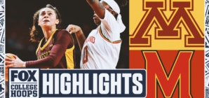 No. 24 Minnesota Golden Gophers vs. No. 8 Maryland Terrapins Highlights | FOX College Hoops