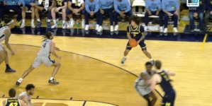 Tre Donaldson drains go-ahead stepback 3-pointer, helping Michigan defeat Penn State