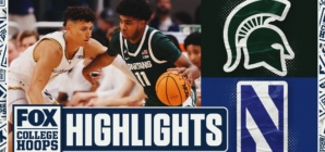 Michigan State Spartans vs. Northwestern Wildcats Highlights | FOX College Hoops