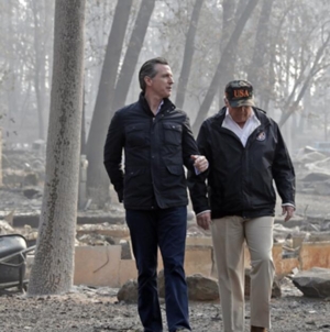 Stakes are high for Newsom and California when Trump visits L.A. wildfires