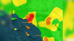 Map Shows the Air Quality of the Los Angeles as Officials Struggle to Contain Fires