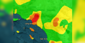 Map Shows the Air Quality of the Los Angeles as Officials Struggle to Contain Fires