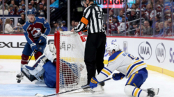 Avalanche HC Jared Bednar Calls Out Officials For Allowing Sabres Goal On Injured Goalie