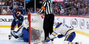 Avalanche HC Jared Bednar Calls Out Officials For Allowing Sabres Goal On Injured Goalie