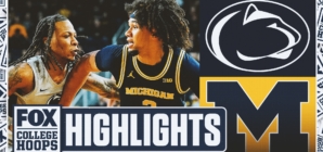 Penn State Nittany Lions vs. Michigan Wolverines Highlights | FOX College Hoops