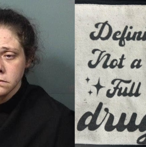 Woman with ‘definitely not a bag full of drugs’ tote arrested for drug possession