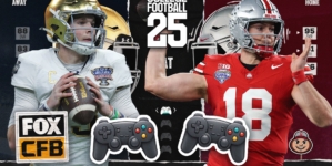 Notre Dame Fighting Irish vs. Ohio State Buckeyes | 2025 CFP Championship | College Football 25 Sim