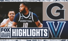 Georgetown Hoyas vs. Villanova Wildcats Highlights | FOX College Hoops