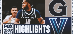 Georgetown Hoyas vs. Villanova Wildcats Highlights | FOX College Hoops