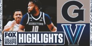 Georgetown Hoyas vs. Villanova Wildcats Highlights | FOX College Hoops