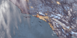 Eaton fire, Palisades fire as seen from space: Satellite images