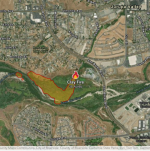 California Wildfire Map Update as Clay Fire Ignites