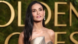 Demi Moore wins first Golden Globe