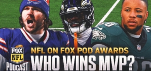 Saquon Barkley, Lamar Jackson & Josh Allen headline NFL on FOX’s MVP award | NFL on FOX Pod