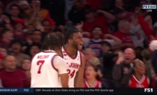 Zuby Ejiofor scores plus a foul and extends St. John's lead over Xavier in overtime