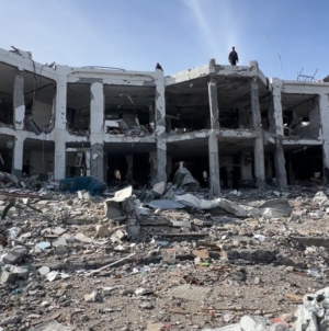 Palestinians returning to Rafah find Al-Najjar Hospital in ruins