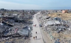 NBC News drone video captures devastation in Rafah as displaced Palestinians return