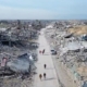 NBC News drone video captures devastation in Rafah as displaced Palestinians return