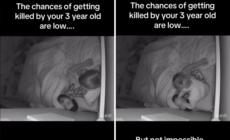 Dad Starts Snoring in the Night, 3-Year-Old Knows What to Do