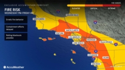 California Fire Map Shows Areas in Greatest Danger As New Blazes Erupt