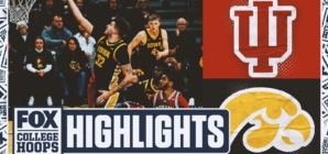 Payton Sandfort’s huge second half propels Iowa to 85-60 romp over Indiana