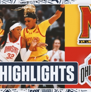 No. 8 Maryland Terrapins vs. No. 12 Ohio State Buckeyes Highlights | FOX College Women’s Hoops