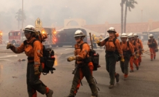 Among those fighting the Los Angeles wildfires: Prison inmates