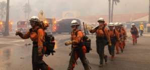 Among those fighting the Los Angeles wildfires: Prison inmates