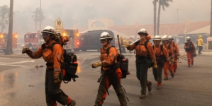 Among those fighting the Los Angeles wildfires: Prison inmates