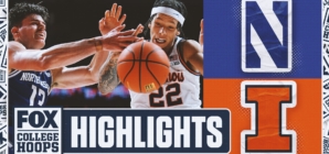 Northwestern Wildcats vs. No. 17 Illinois Fighting Illini Highlights | FOX College Hoops