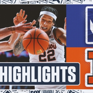 Northwestern Wildcats vs. No. 17 Illinois Fighting Illini Highlights | FOX College Hoops