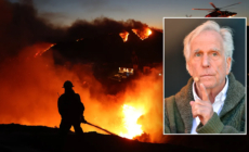 California wildfires: Police shoot down celebrities floating arson theories