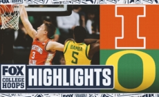 No. 22 Illinois Fighting Illini vs. No. 9 Oregon Ducks Highlights | FOX College Hoops