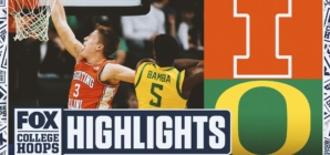 No. 22 Illinois Fighting Illini vs. No. 9 Oregon Ducks Highlights | FOX College Hoops