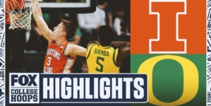 No. 22 Illinois Fighting Illini vs. No. 9 Oregon Ducks Highlights | FOX College Hoops