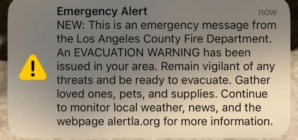 Emergency evacuation alert sent in error to Los Angeles residents