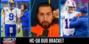 Stafford-McVay, Allen-McDermott highlight Nick's HC-QB duo bracket | What's Wright?