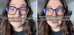 Woman’s theory on the color pink sparks viral debate