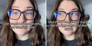 Woman’s theory on the color pink sparks viral debate