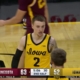 Iowa's Brock Harding gets the tough steal and finishes the layup to trim Minnesota's lead