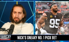 Nick's sneaky bet: Browns falling to the 2025 NFL Draft's No. 1 pick | What's Wright?